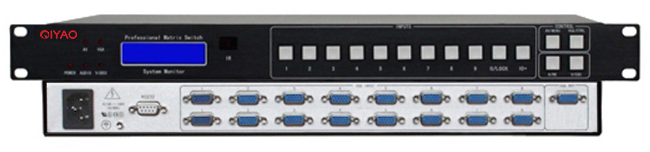 自動16進1出VGA切換器